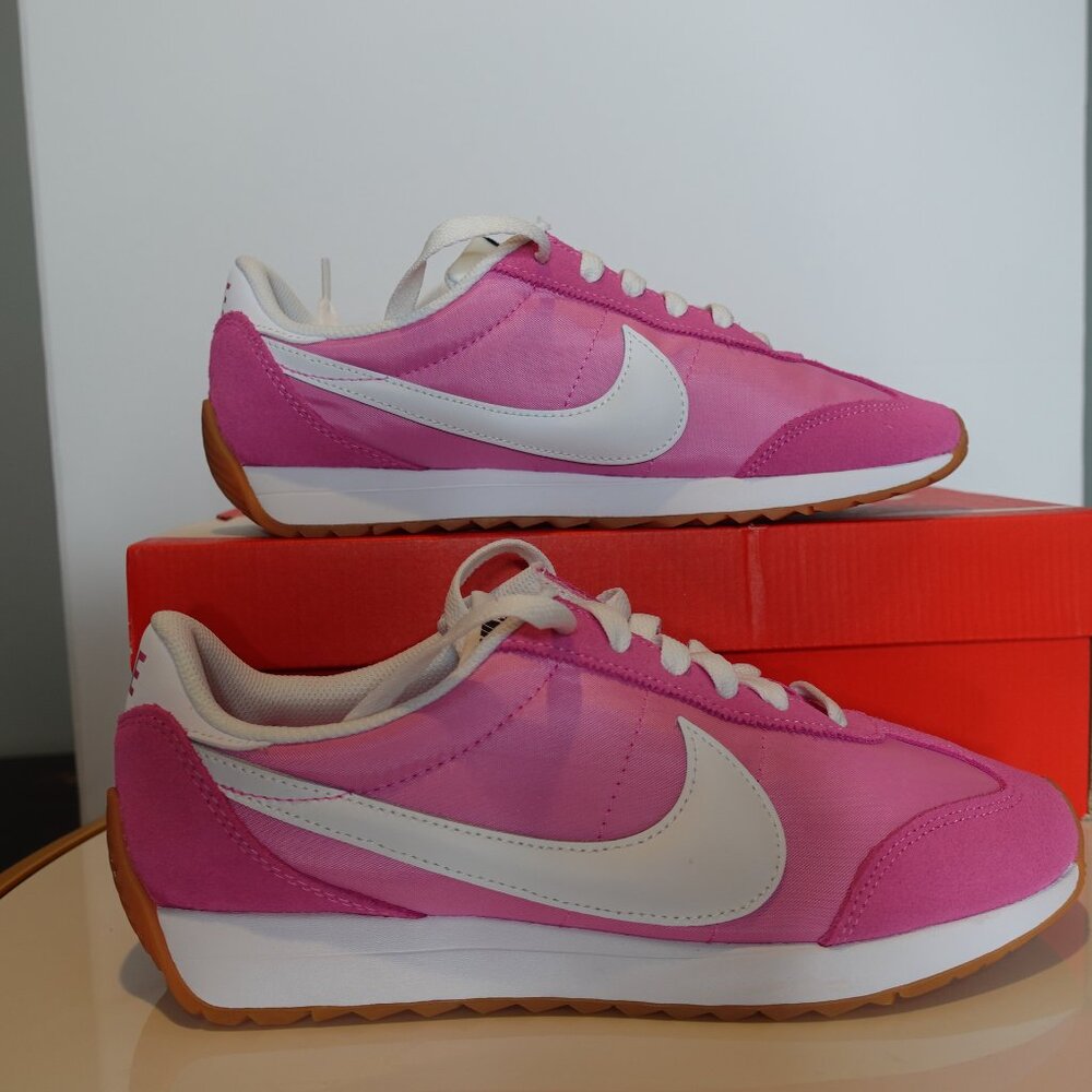 Nike Pacific Retro Pink White suede mix Women's size 9 Men's 7.5 New - Picture 6 of 8